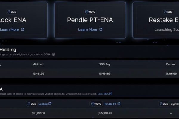 Ethena 更新代币经济学，逼着空投用户作长期 Hodler？缩略图