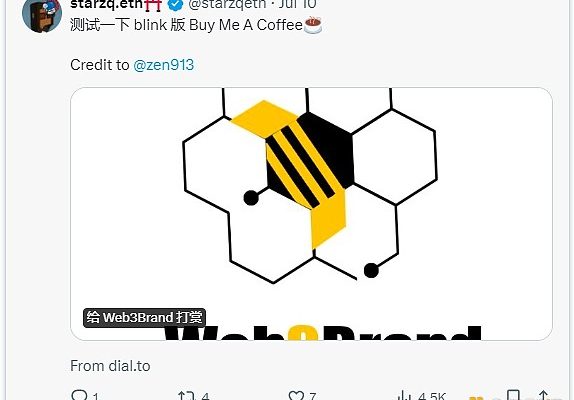33个Blinks用法一览：把Twitter变成你的Crypto 游乐场缩略图